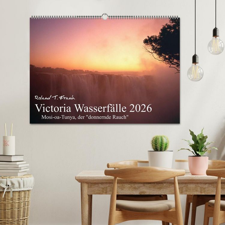 Produktbild: Victoria Wasserf&auml;lle (Wandkalender 2026 DIN A2 quer), CALVENDO Monatskalender