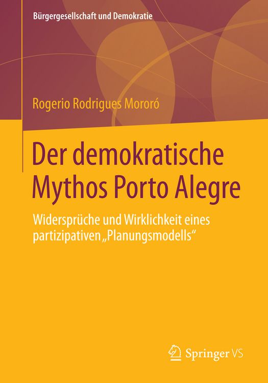 Produktbild: Der demokratische Mythos Porto Alegre