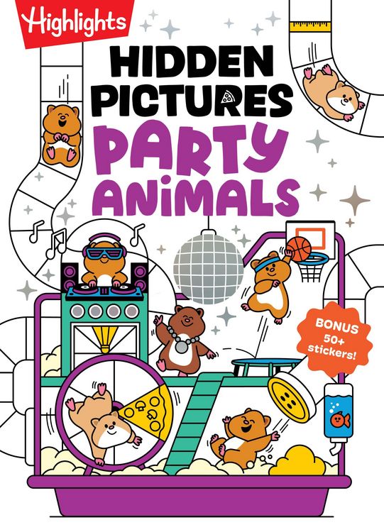 Produktbild: Party Animals Hidden Pictures