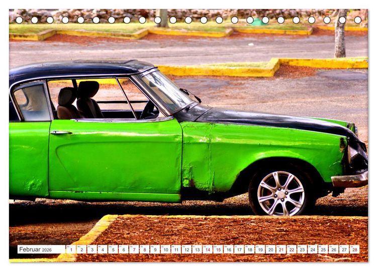Produktbild: Starliner - Ein Star von Studebaker (Tischkalender 2026 DIN A5 quer), CALVENDO Monatskalender