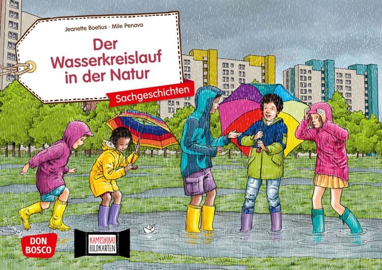 Produktbild: Der Wasserkreislauf in der Natur. Kamishibai Bildkartenset