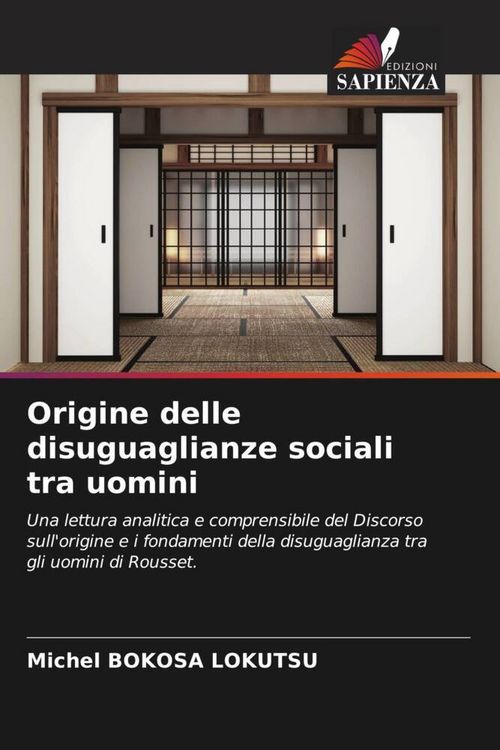 Produktbild: Origine delle disuguaglianze sociali tra uomini