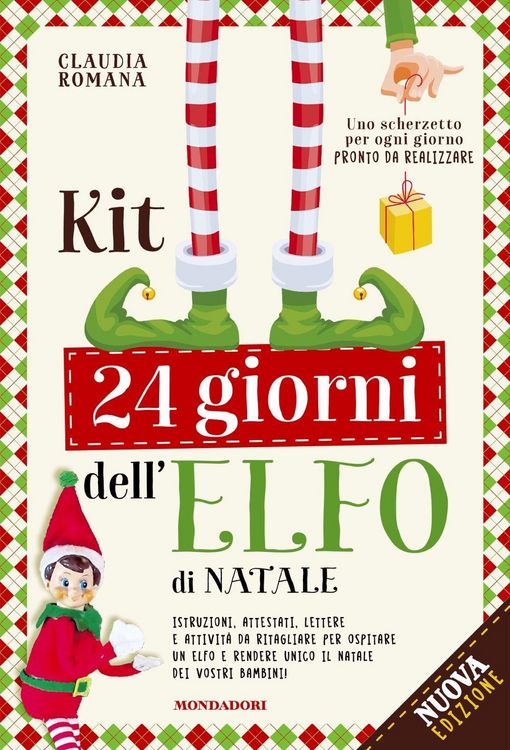 Produktbild: Kit 24 giorni dell'elfo di Natale. Istruzioni, attestati, scherzetti ed attivit&agrave; per il tuo elfo