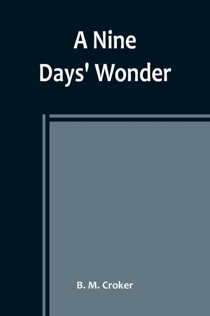Produktbild: A Nine Days' Wonder