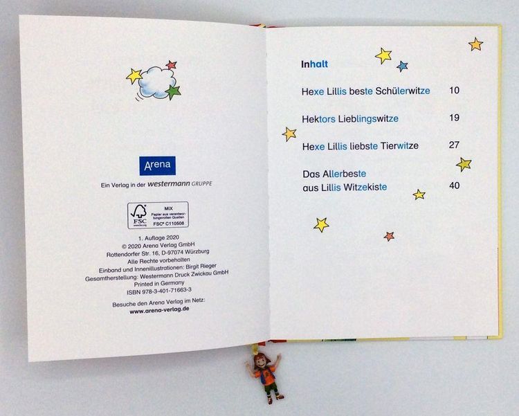 Produktbild: Hexe Lillis lustigste Witze f&uuml;r Erstleser