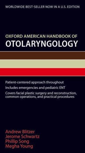 Produktbild: Oxford American Handbook of Otolaryngology
