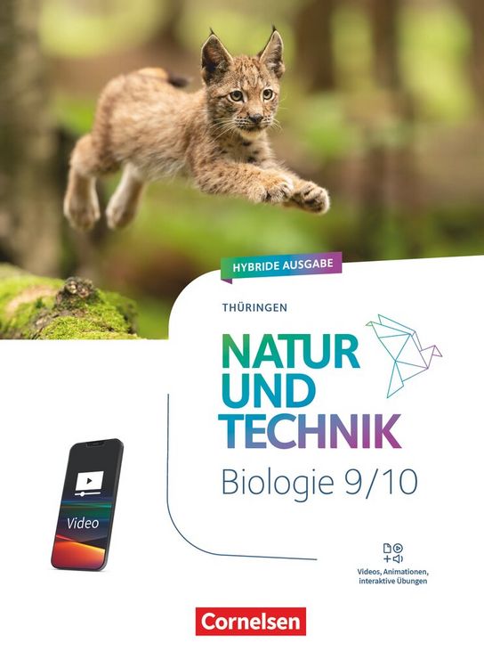 Produktbild: Natur und Technik - Biologie Neubearbeitung - Th&uuml;ringen 2025 - 9./10. Schuljahr
