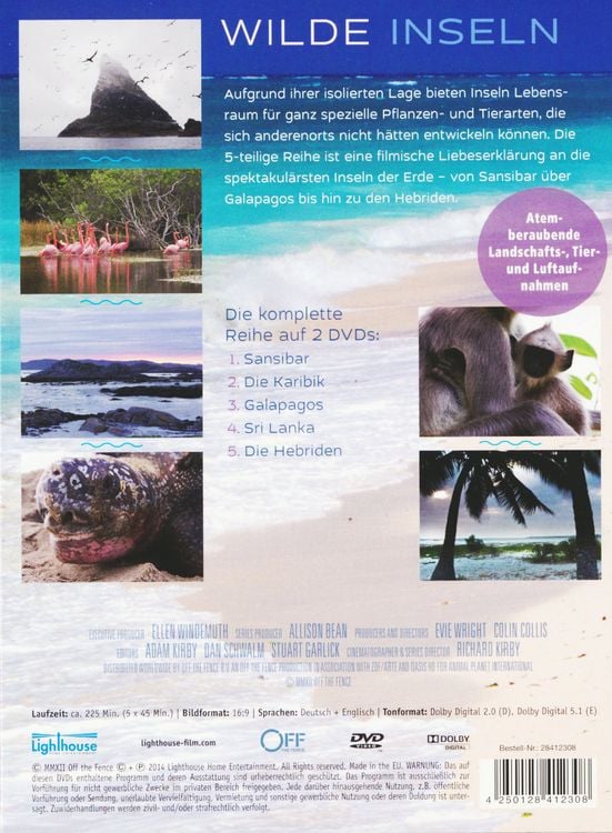 Produktbild: Wilde Inseln - Staffel 1 [2 DVDs]