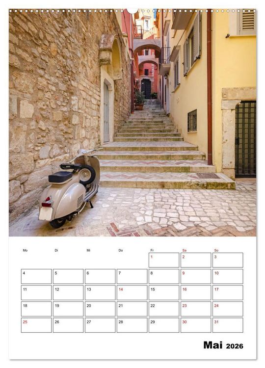 Produktbild: Gaeta Italien (hochwertiger Premium Wandkalender 2026 DIN A2 hoch), Kunstdruck in Hochglanz
