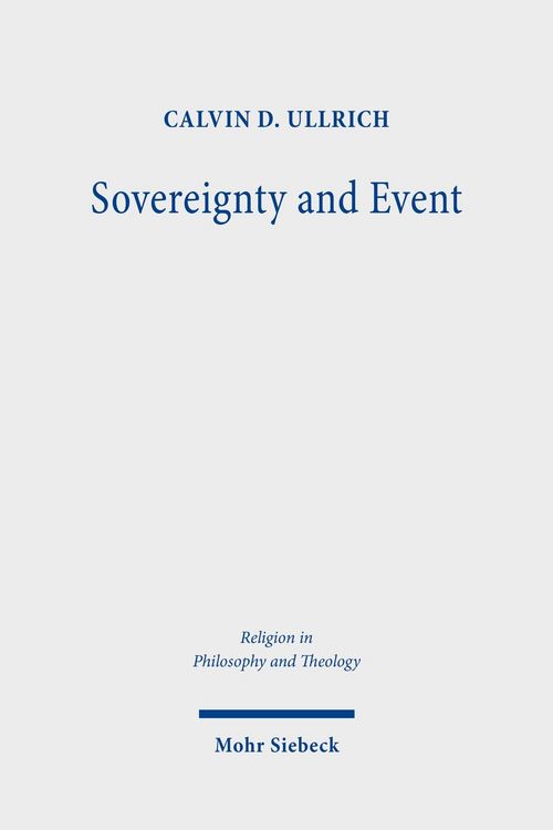 Produktbild: Sovereignty and Event