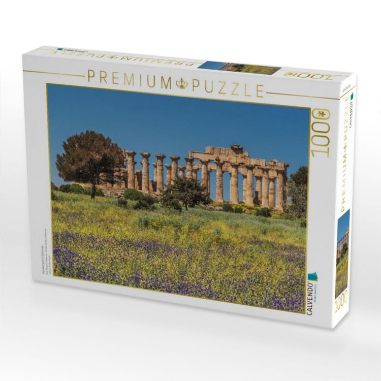 Produktbild: CALVENDO Puzzle Heratempel in Selinunte | 1000 Teile Lege-Gr&ouml;&szlig;e 64x48cm Foto-Puzzle f&uuml;r gl&uuml;ckliche Stunden