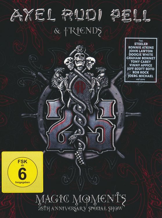 Produktbild: Axel Rudi Pell - Magic Moments/25th Anniversary Special Show [3 DVDs]