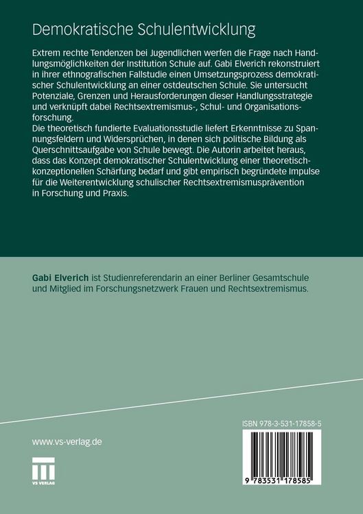 Produktbild: Demokratische Schulentwicklung