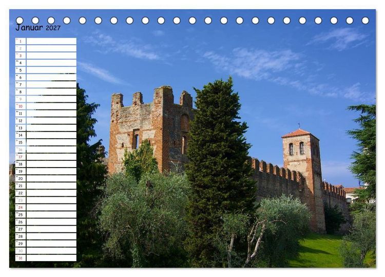 Produktbild: Lazise und Umgebung (Tischkalender 2027 DIN A5 quer), CALVENDO Monatskalender