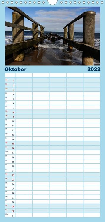 Produktbild: Familienplaner K&uuml;hlungsborn (Wandkalender 2022 , 21 cm x 45 cm, hoch)