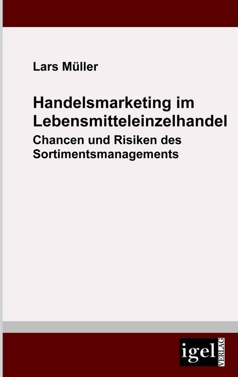 Produktbild: Handelsmarketing im Lebensmitteleinzelhandel