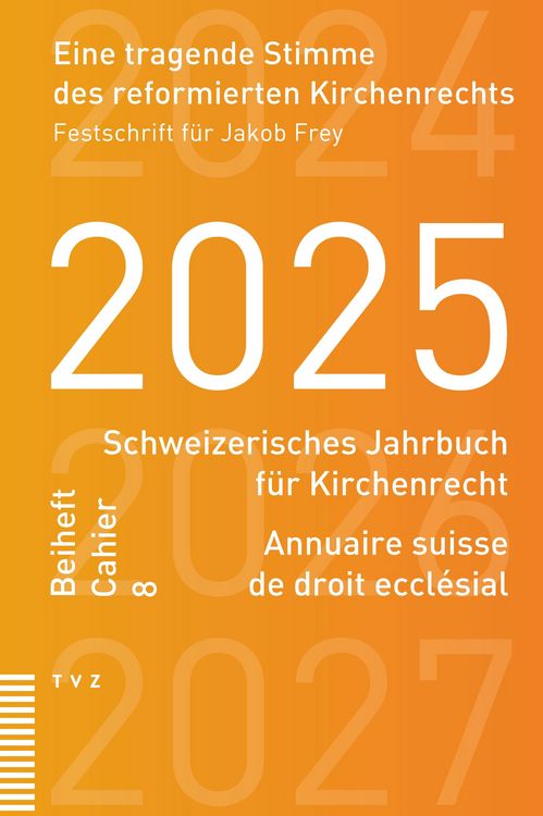 Produktbild: Eine tragende Stimme des reformierten Kirchenrechts
