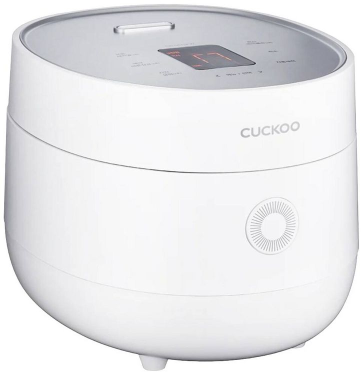 Produktbild: Cuckoo CR-0675F Reiskocher Wei&szlig; (matt) mit Display, mit Messbecher, Timerfunktion
