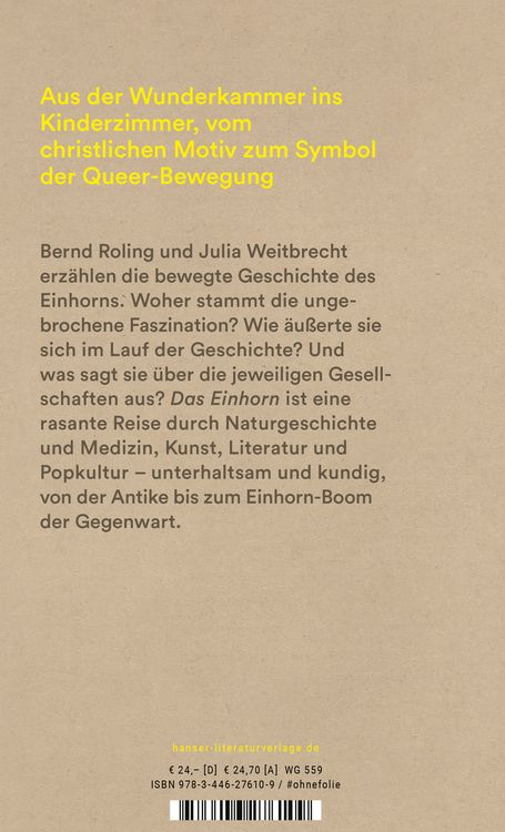 Produktbild: Das Einhorn