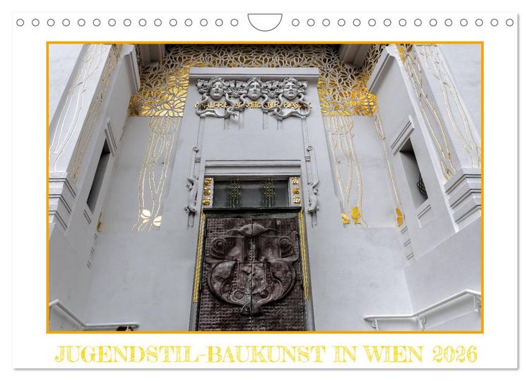 Produktbild: Jugendstil-Baukunst in Wien (Wandkalender 2026 DIN A4 quer), CALVENDO Monatskalender