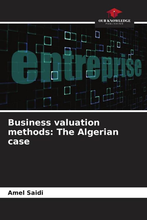 Produktbild: Business valuation methods: The Algerian case