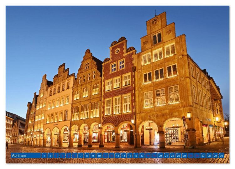 Produktbild: Magisches M&uuml;nster (Tischkalender 2026 DIN A5 quer), CALVENDO Monatskalender