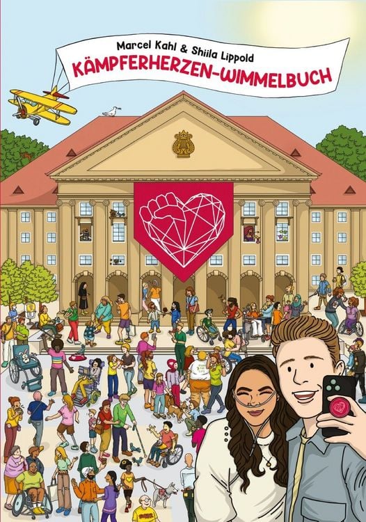 Produktbild: K&auml;mpferherzen-Wimmelbuch