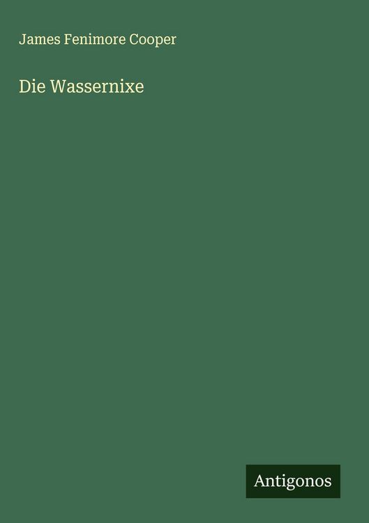 Produktbild: Die Wassernixe