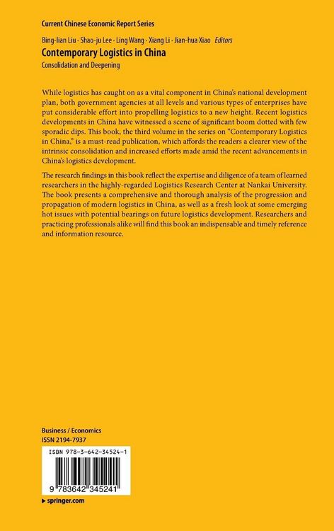 Produktbild: Contemporary Logistics in China