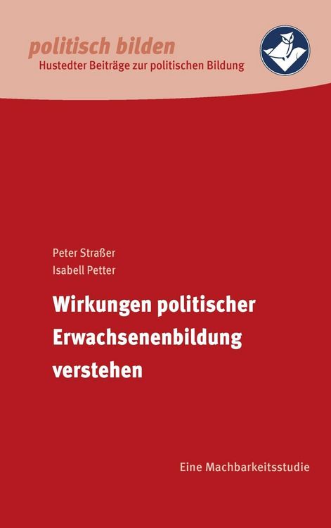 Produktbild: Wirkungen politischer Erwachsenenbildung verstehen