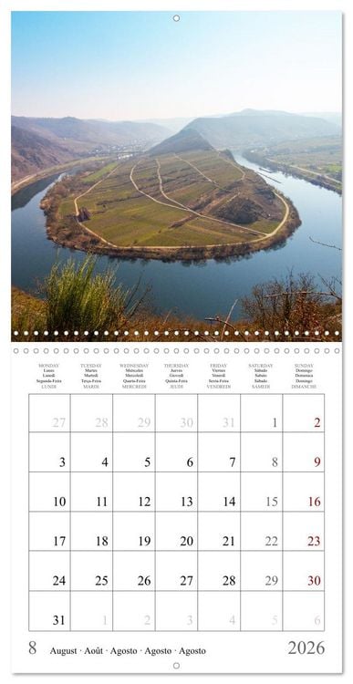 Produktbild: A Journey Through Germany (Wall Calendar 2026 12 &times; 12 Inch) CALVENDO 12 Month Wall Calendar
