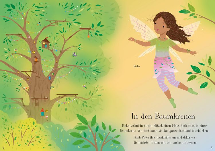 Produktbild: Mein erstes Anziehpuppen-Stickerbuch: Birka, die kleine Baumkronenfee