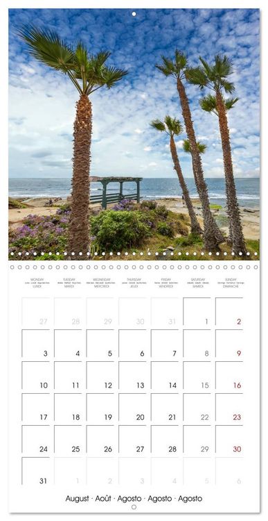 Produktbild: SAN DIEGO Coastal city with flair (Wall Calendar 2026 12 &times; 12 Inch) CALVENDO 12 Month Wall Calendar