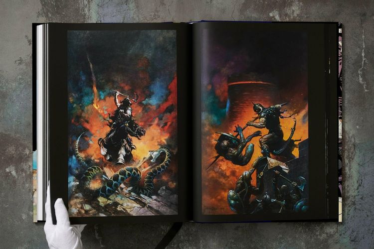 Produktbild: The Fantastic Worlds of Frank Frazetta