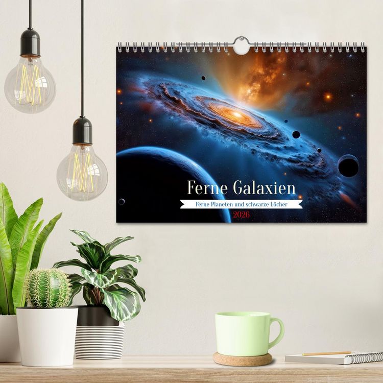 Produktbild: Ferne Galaxien (Wandkalender 2026 DIN A4 quer), CALVENDO Monatskalender