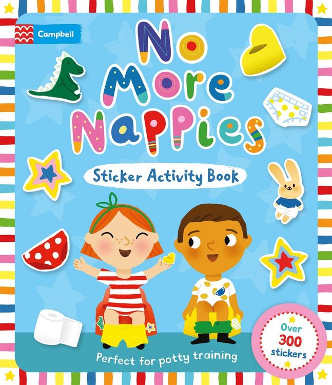 Produktbild: No More Nappies Sticker Activity Book