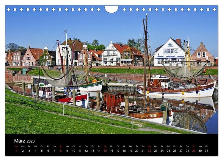 Produktbild: Ostfriesland (Wandkalender 2026 DIN A4 quer), CALVENDO Monatskalender