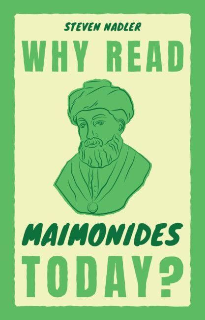Produktbild: Why Read Maimonides Today?