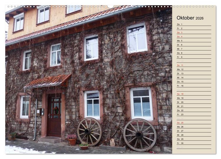 Produktbild: Bad Orb - Romantik im Spessart (hochwertiger Premium Wandkalender 2026 DIN A2 quer), Kunstdruck in Hochglanz