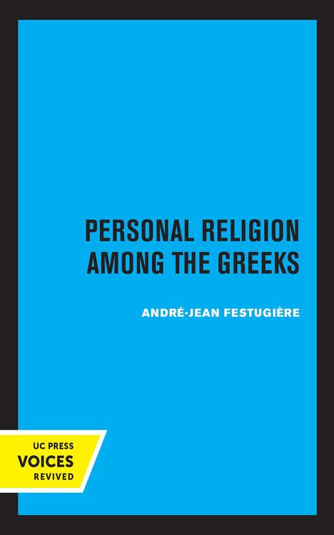 Produktbild: Personal Religion Among the Greeks