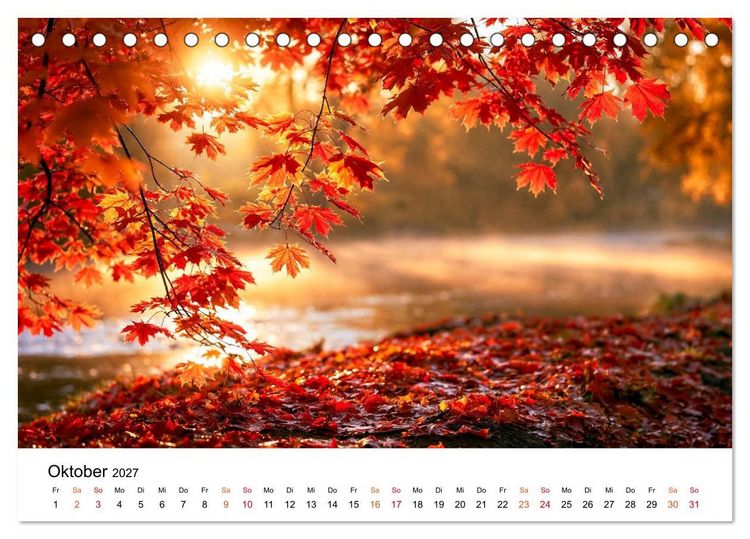 Produktbild: Sonnenjahr (Tischkalender 2027 DIN A5 quer), CALVENDO Monatskalender