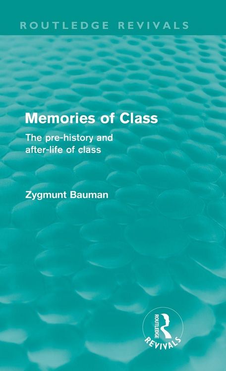 Produktbild: Memories of Class (Routledge Revivals)