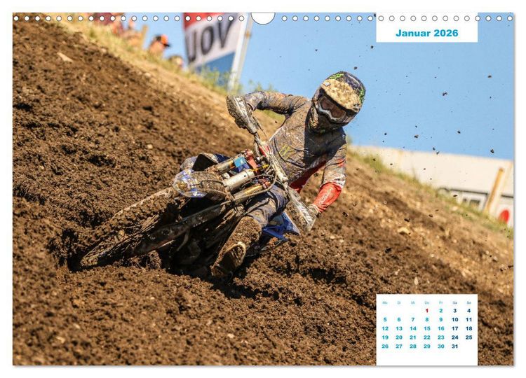 Produktbild: two stroke (Wandkalender 2026 DIN A3 quer), CALVENDO Monatskalender