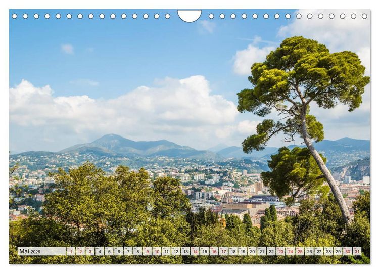 Produktbild: NIZZA Idyllische Impressionen (Wandkalender 2026 DIN A4 quer), CALVENDO Monatskalender