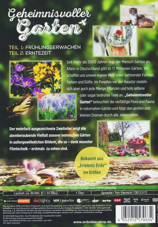Produktbild: Geheimnisvoller Garten - Fr&uuml;hlingserwachen/Erntezeit