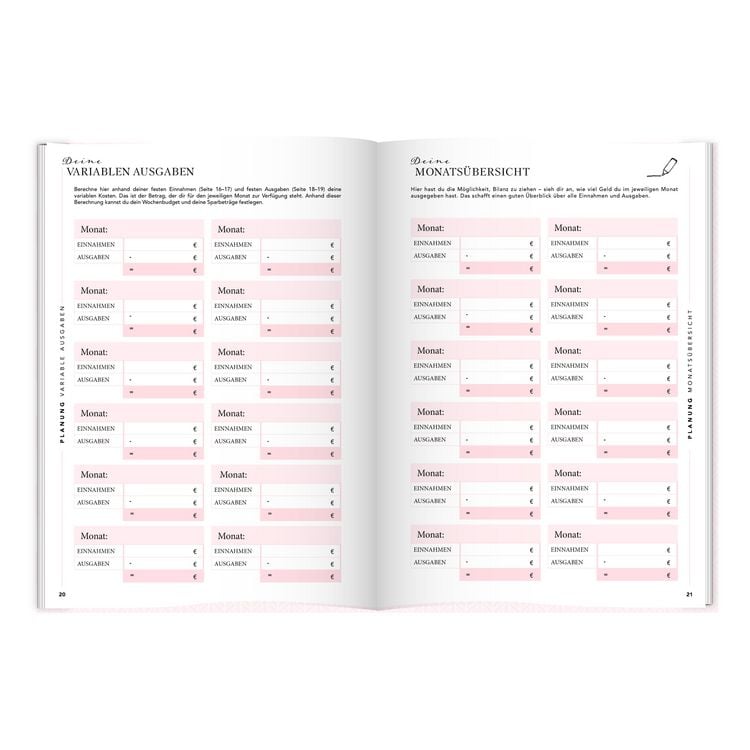Produktbild: Women save Money | Haushalts- und Finanzplaner f&uuml;r Frauen inkl. Spar-Tipps und Spar Challenge f&uuml;r Einnahmen und Ausgaben | Rosa Budgetplaner f&uuml;r 1 Jahr