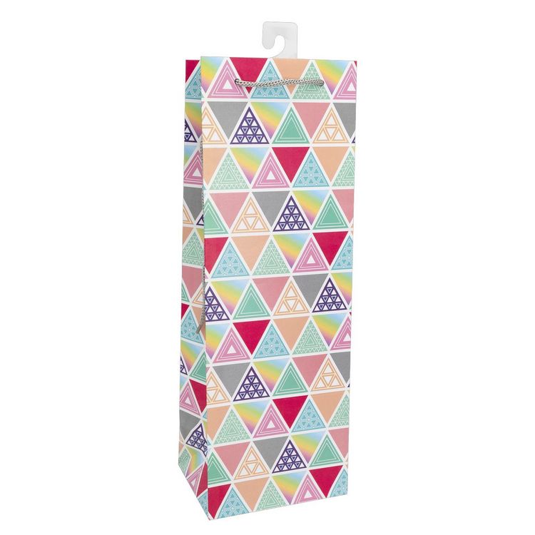 Produktbild: Idena Flaschentasche Vision mehrfarbig 12x35x9cm 128g/m&sup2;