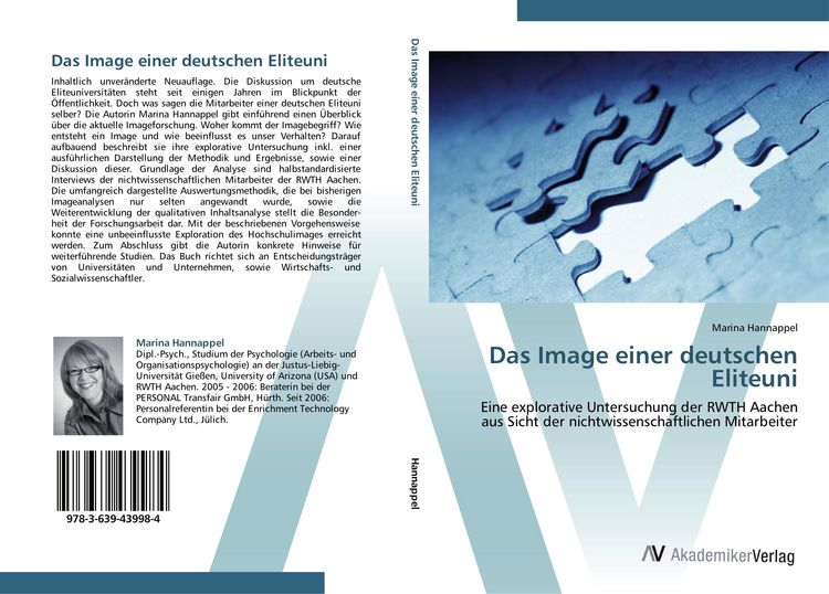 Produktbild: Das Image einer deutschen Eliteuni