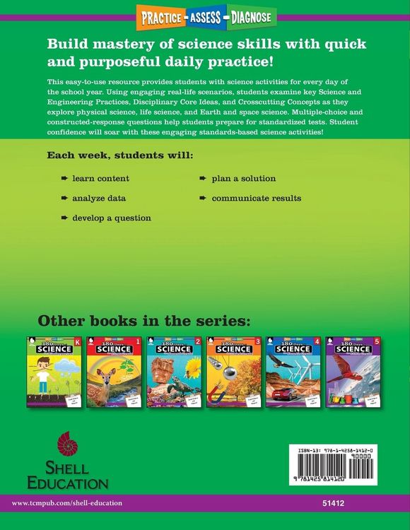 Produktbild: 180 Days of Science for Sixth Grade