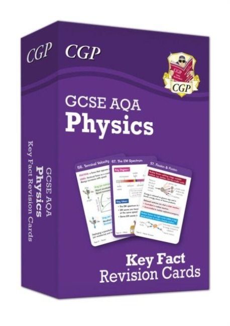 Produktbild: New GCSE Physics AQA Key Fact Revision Cards - Summary cards for quick revision